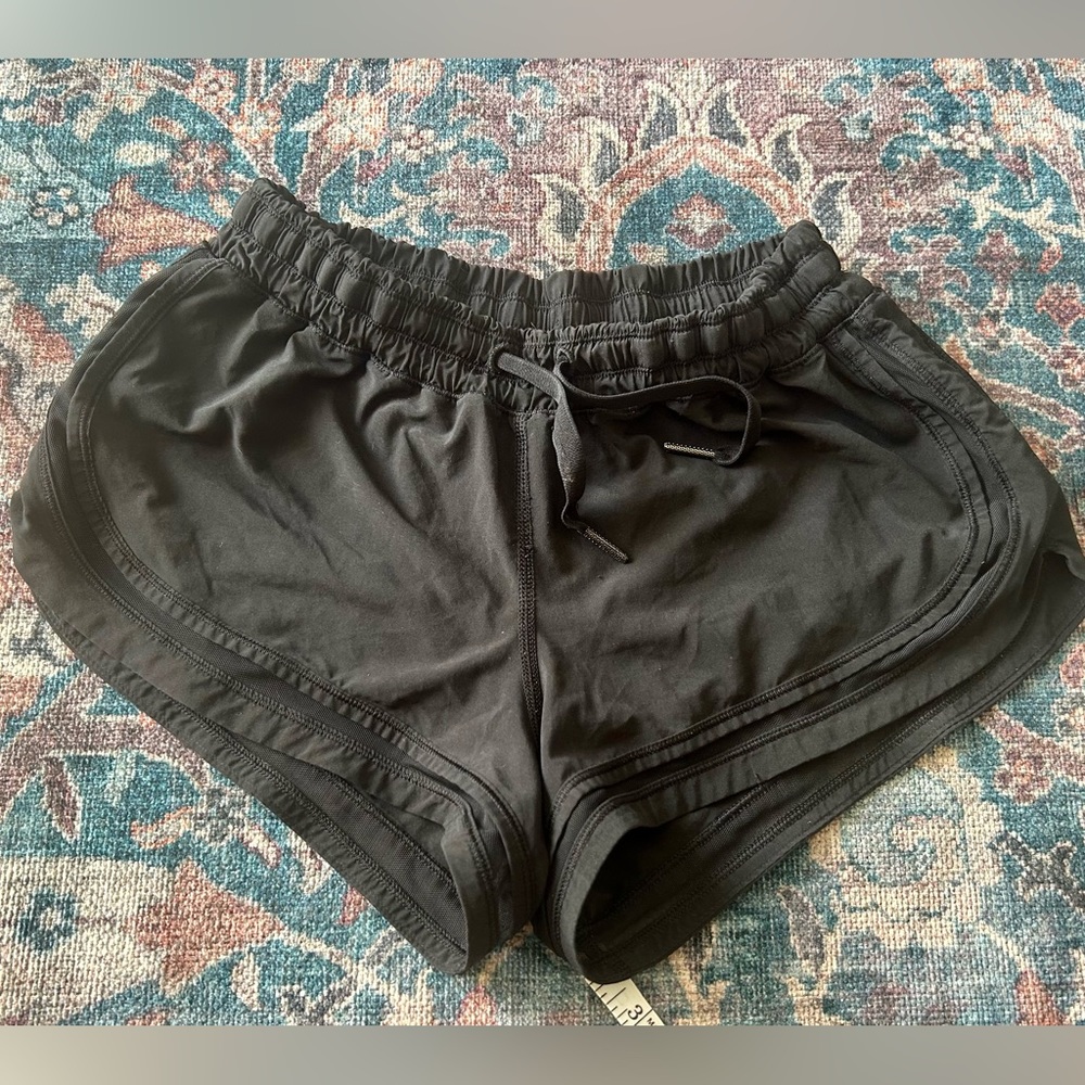 Black lululemon shorts